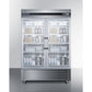 Summit Appliance 49 cu.ft. Stainless Steel Reach-In Refrigerator
