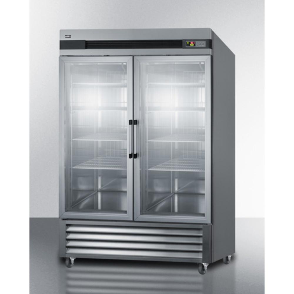 Summit Appliance 49 cu.ft. Stainless Steel Reach-In Refrigerator