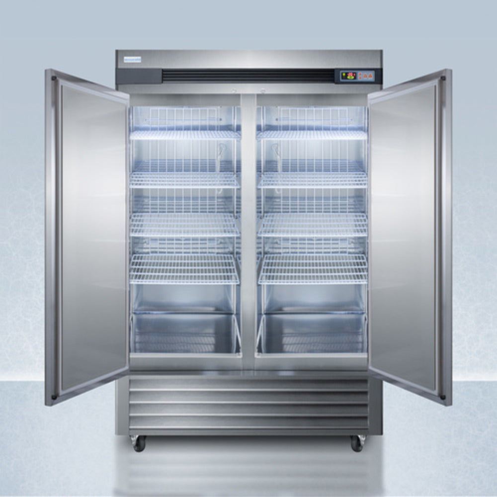Summit Appliance 49 cu.ft. Stainless Steel Upright Pharmacy Freezer
