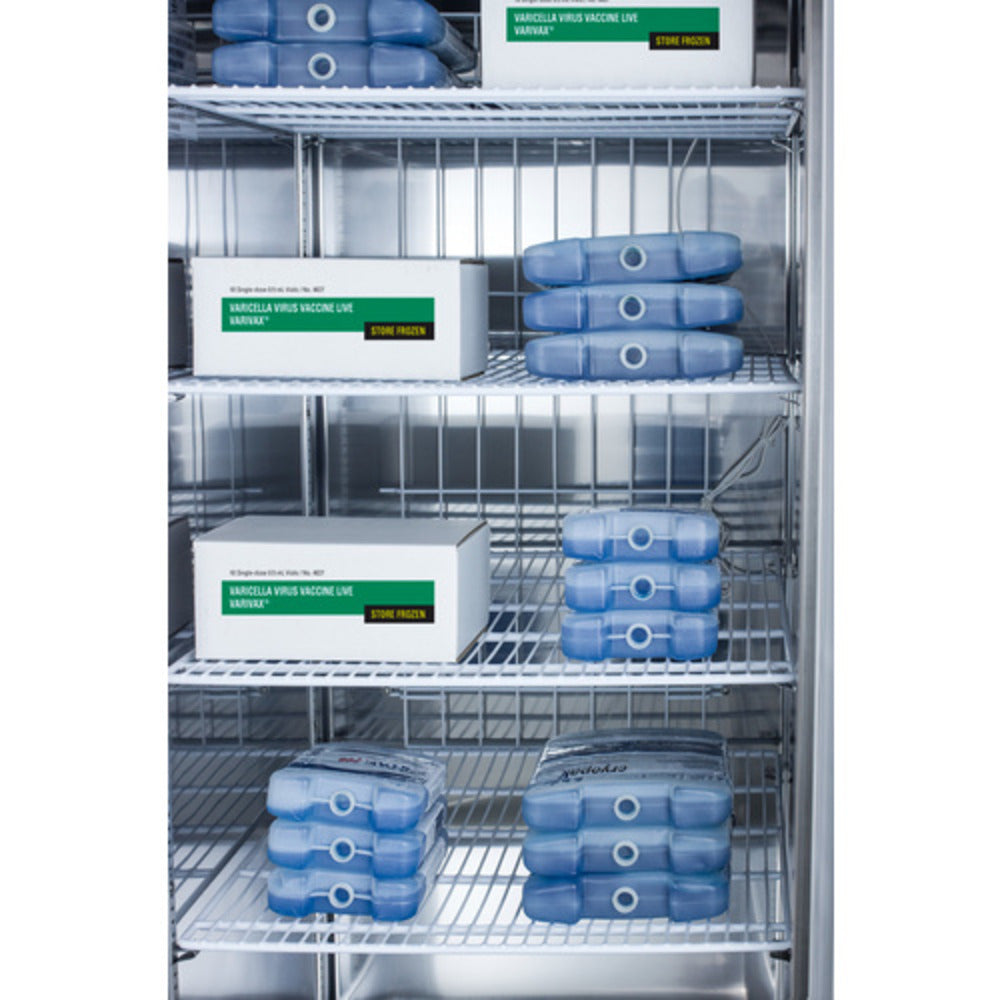 Summit Appliance 49 cu.ft. Stainless Steel Upright Pharmacy Freezer