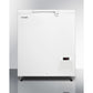 Summit Appliance 5 cu.ft. White Finish Chest Freezer