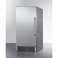 Summit Appliance 50 lbs. Stainless Steel Built-In Clear Icemaker - ADA Compliant