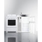Summit Appliance 54" All-in-One Kitchenette with Electric Coil Range