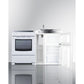 Summit Appliance 54" All-in-One Kitchenette with Electric Range