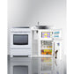 Summit Appliance 54" All-in-One Kitchenette with Electric Range