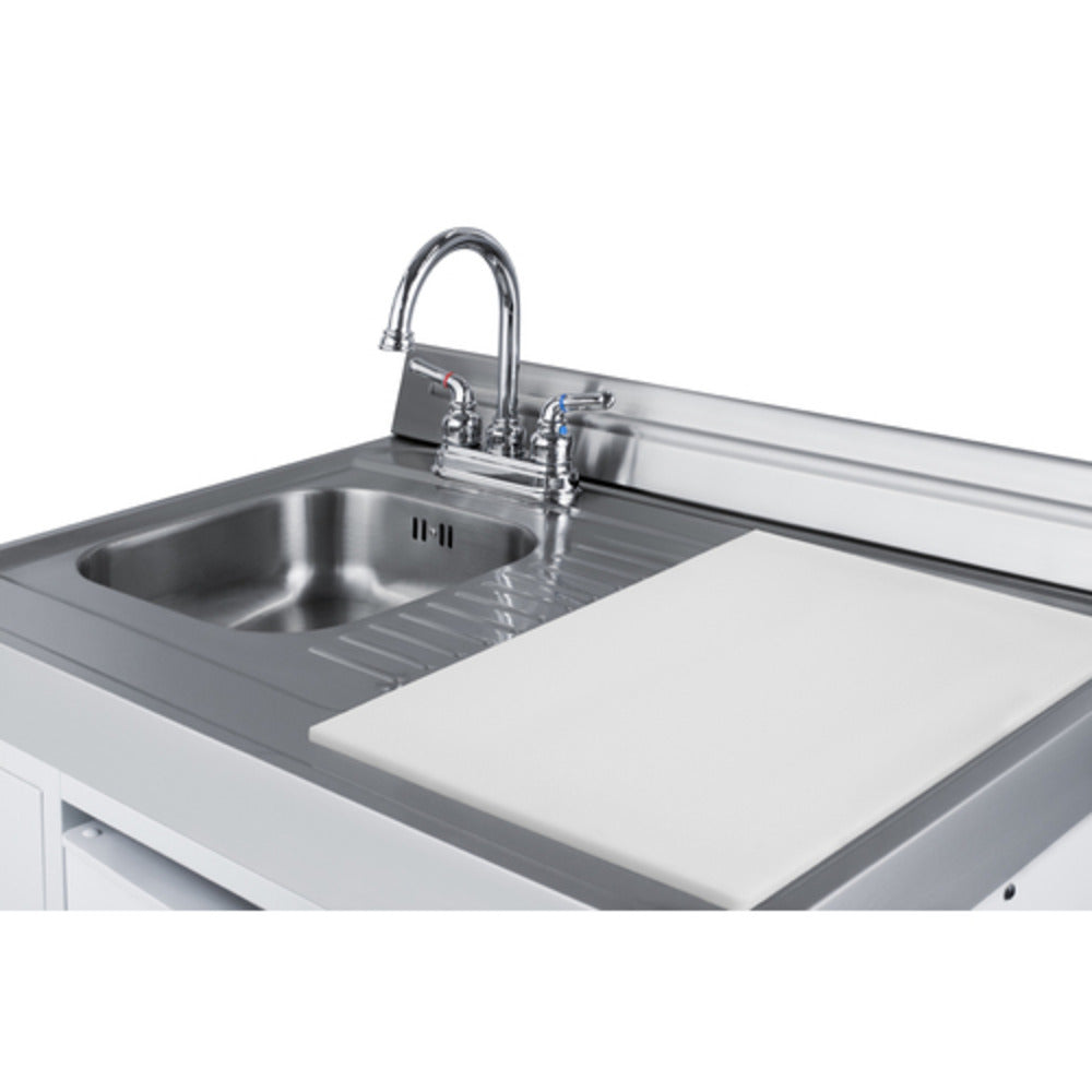 Summit Appliance 54" All-in-One Kitchenette with Gas Range