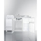 Summit Appliance 60" All-in-One Kitchenette with Electric Coil Range