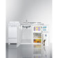Summit Appliance 60" All-in-One Kitchenette with Electric Coil Range