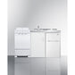 Summit Appliance 60" All-in-One Kitchenette with Electric Coil Range