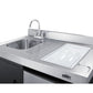 Summit Appliance 63" All-in-One Kitchenette with Electric Range