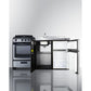 Summit Appliance 63" All-in-One Kitchenette with Gas Range