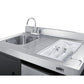 Summit Appliance 63" All-in-One Kitchenette with Gas Range