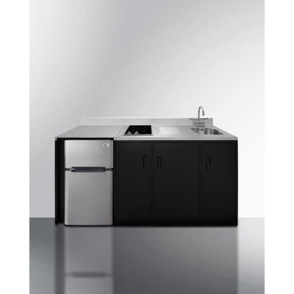 na.e Smooth Reversible All-in-one S ブラック Summit-Appliance-72-Stainless-