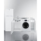 Summit Appliance 83" All-In-One Kitchenette with Washer/Dryer Combo and Coil Burner
