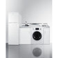 Summit Appliance 83" All-In-One Kitchenette with Washer/Dryer Combo and Glass Burner