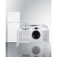 Summit Appliance 86" All-In-One Kitchenette with Washer/Dryer Combo and Coil Burner