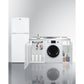 Summit Appliance 86" All-In-One Kitchenette with Washer/Dryer Combo and Coil Burner