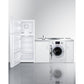Summit Appliance 86" All-In-One Kitchenette with Washer/Dryer Combo and Coil Burner