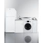 Summit Appliance 86" All-In-One Kitchenette with Washer/Dryer Combo and Coil Burner