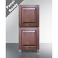 Summit Appliance ADRD15 Stainless Steel/Panel-Ready 2-Drawer All-Refrigerator