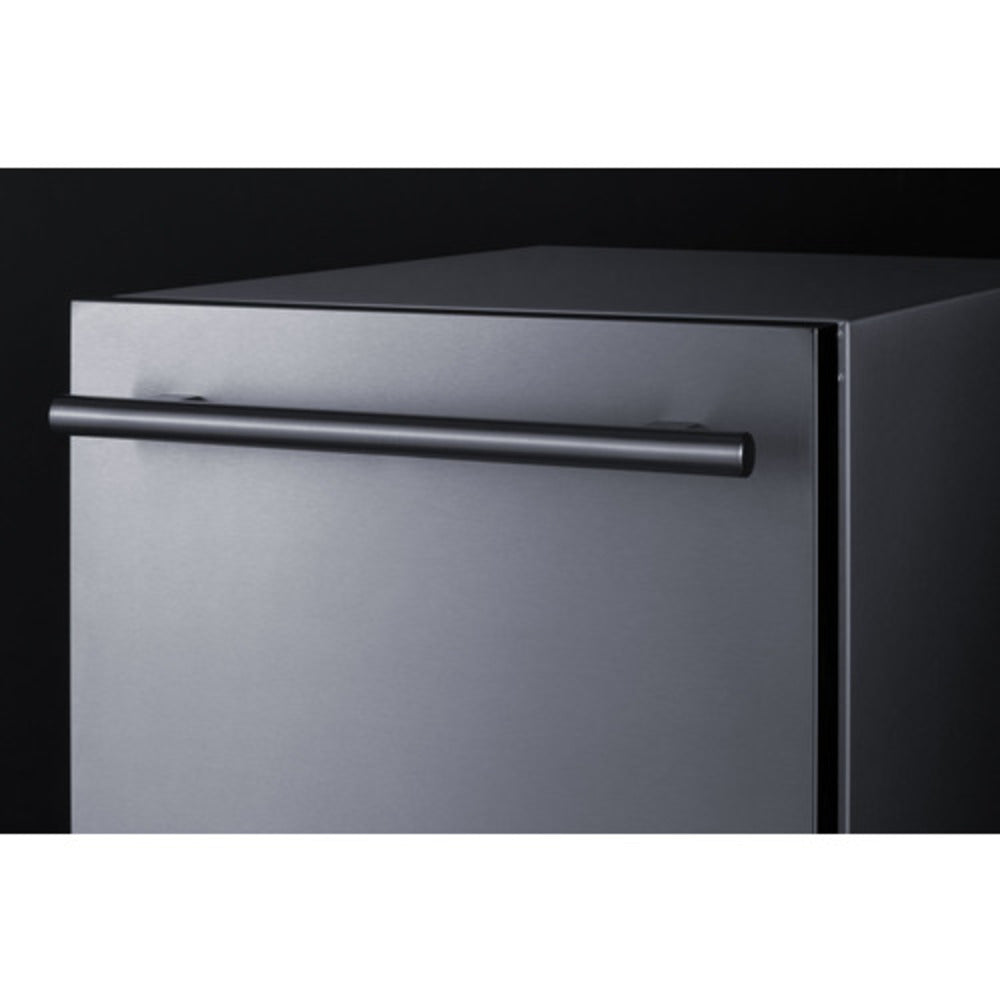 Summit Appliance ADRD15 Stainless Steel/Panel-Ready 2-Drawer All-Refrigerator