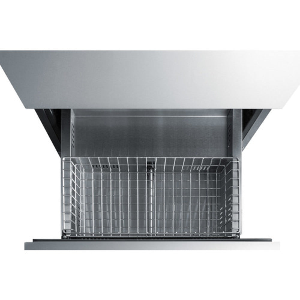 Summit Appliance ADRD24PNR Stainless Steel/Panel-Ready 2-Drawer All-Refrigerator