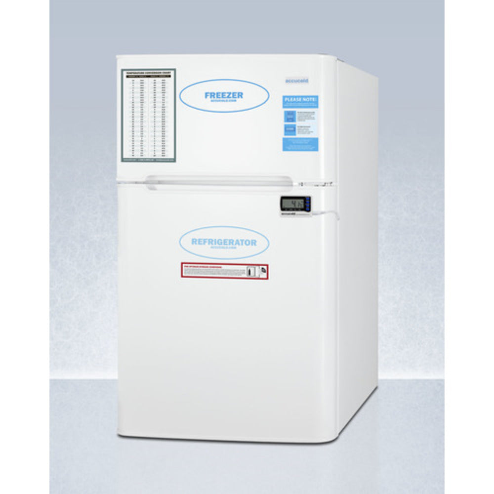 Summit Appliance AGP34 Series 19" White Finish General Purpose Refrigerator -ADA Height