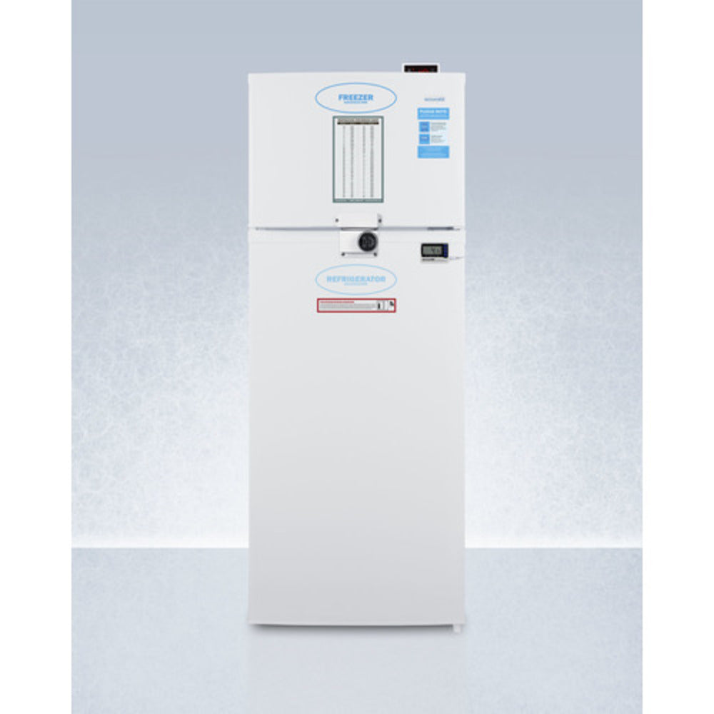 Summit Appliance AGP96 Series 22" White Finish General Purpose Refrigerator with Combination Lock