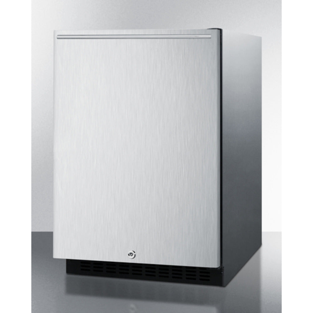 Summit Appliance AL54 Series 24" Stainless Steel Finish Built-In All-Refrigerator