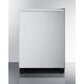 Summit Appliance AL54 Series 24" Stainless Steel Finish Built-In All-Refrigerator