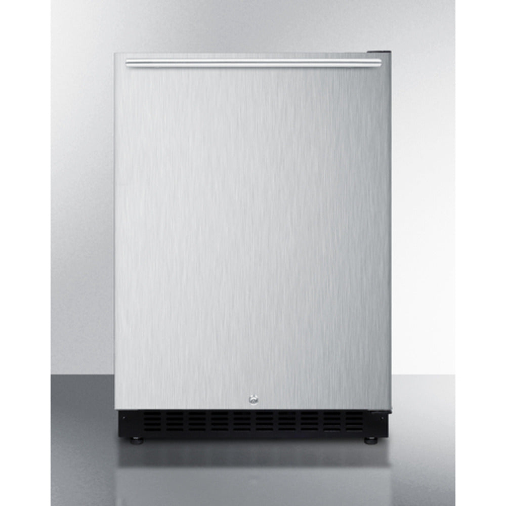 Summit Appliance AL54 Series 24" Stainless Steel Finish Built-In All-Refrigerator