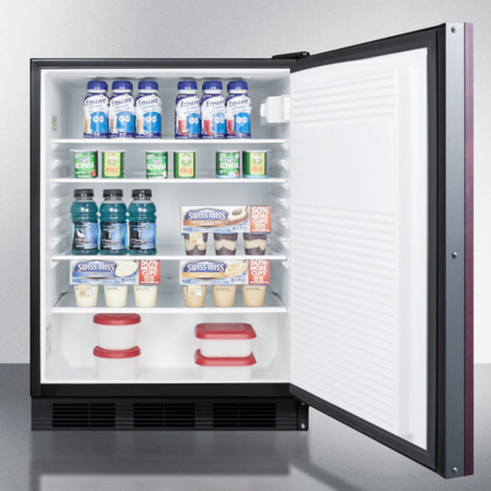 Summit Appliance AL752BI Series 24" Panel-Ready Built-In All-Refrigerator