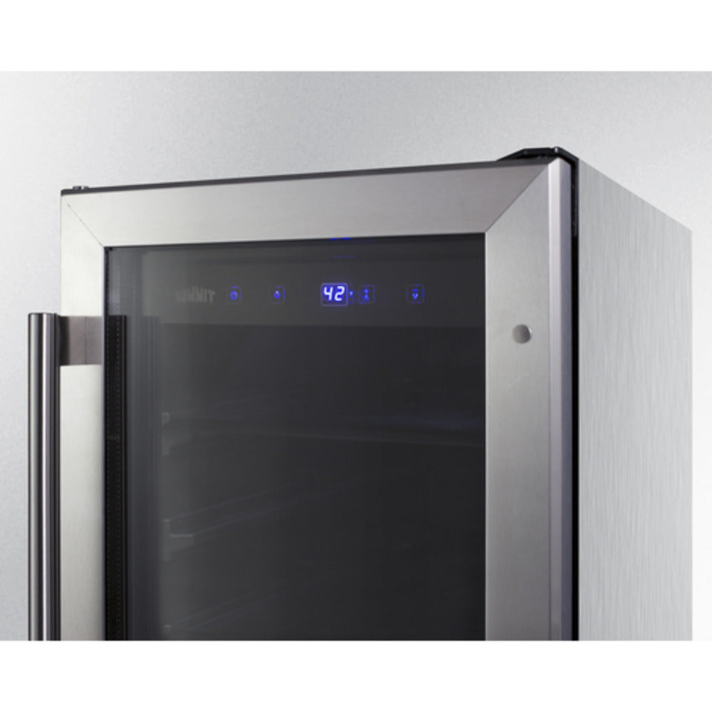 Summit Appliance ALBV15 Series 15" Stainless Steel Finish Built-In Beverage Center