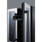 Summit Appliance ALFD24 Series 24" Black Finish Built-In Wine/Beverage Center