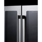 Summit Appliance ALFD24 Series 24" Stainless Steel Finish Built-In Dual-Zone Produce Refrigerator