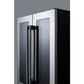 Summit Appliance ALFD24 Series 24" Stainless Steel Finish Built-In Wine/Beverage Center