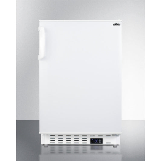 Summit Appliance ALFZ36 Series 20" White Finish Built-In All-Freezer