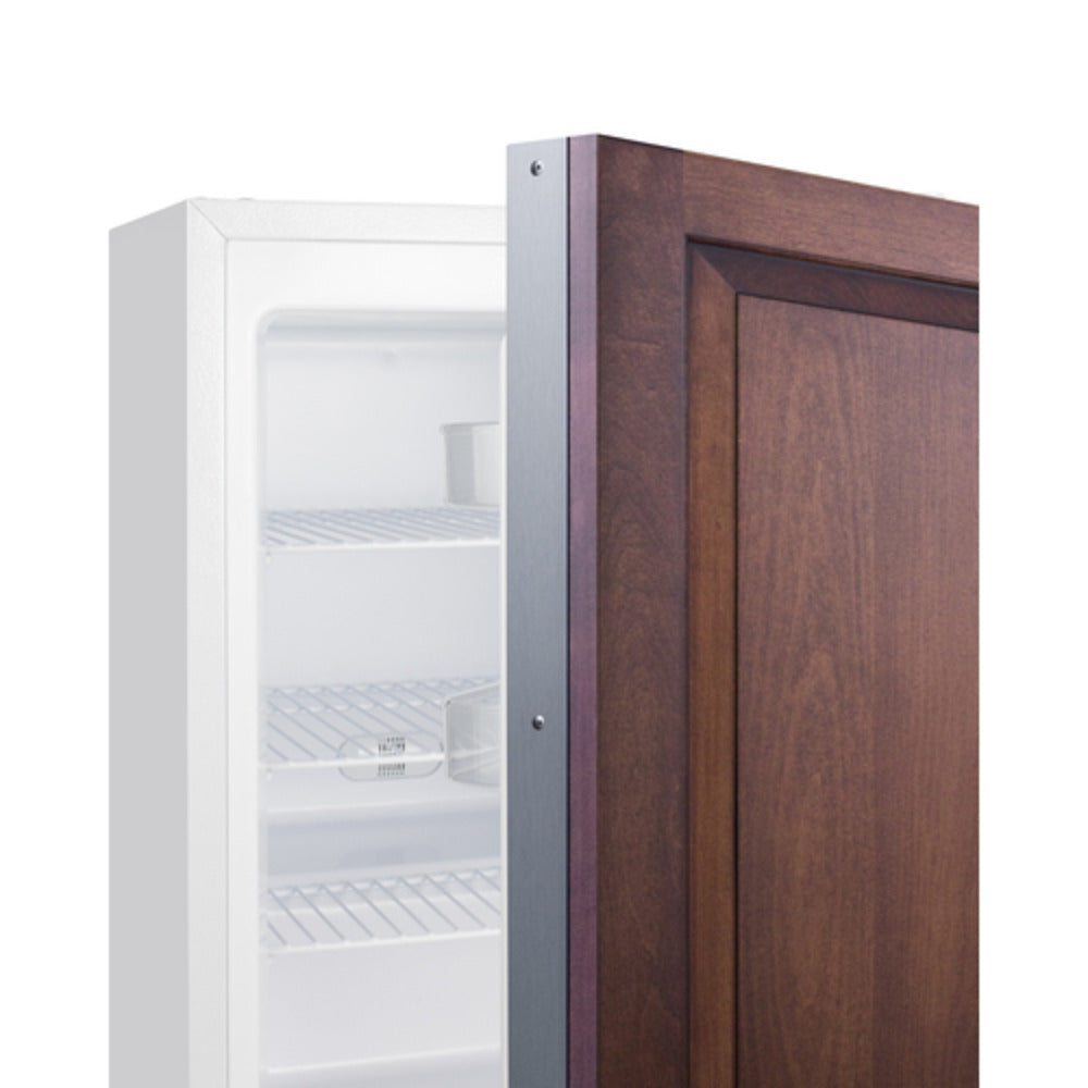 Summit Appliance ALFZ36 Series 21" Panel-Ready/White Finish Built-In All-Freezer