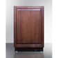 Summit Appliance ALFZ37 Series 21" Panel-Ready/Black FInish Built-In All-Freezer