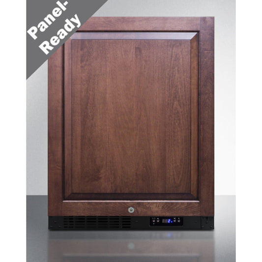Summit Appliance ALFZ51 Series 24" Panel-Ready/Black Finish Built-In All-Freezer