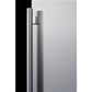 Summit Appliance ALFZ51 Series 24" Stainless Steel Finish Built-In All-Freezer with Stainless Steel Handle