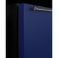 Summit Appliance ALFZ53 Series 24" Blue/Black Finish Built-In All-Freezer with Brushed Stainless Steel Handle