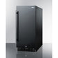 Summit Appliance ALR15 Series 15" Black Finish Built-In All-Refrigerator