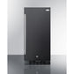 Summit Appliance ALR15 Series 15" Black Finish Built-In All-Refrigerator