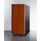 Summit Appliance ALR15 Series 15" Panel-Ready/Black Finish Built-In All-Refrigerator