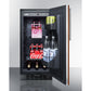 Summit Appliance ALR15 Series 15" Panel-Ready/Black Finish Built-In All-Refrigerator