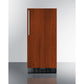 Summit Appliance ALR15 Series 15" Panel-Ready/Black Finish Built-In All-Refrigerator