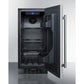 Summit Appliance ALR15 Series 15" Stainless Steel Finish Built-In All-Refrigerator