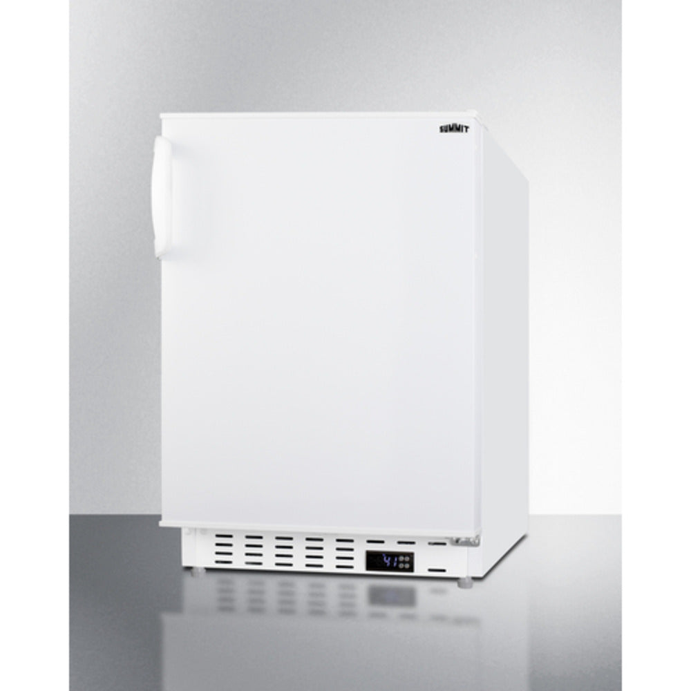 Summit Appliance ALR46 Series 20" White Finish Built-In All-Refrigerator
