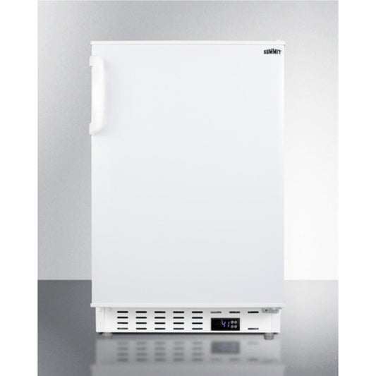 Summit Appliance ALR46 Series 20" White Finish Built-In All-Refrigerator